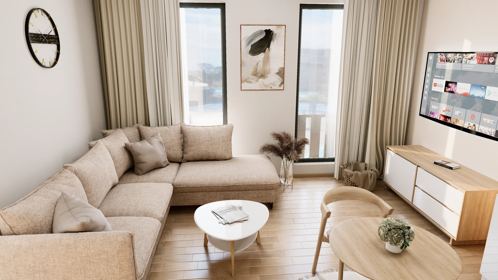 Premium stan - render enterijera 2