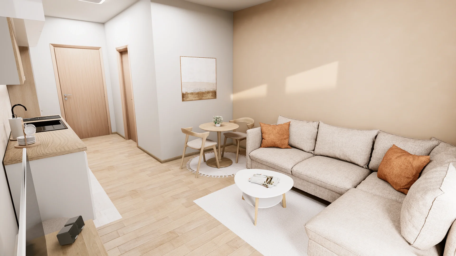 Standard stan - render enterijera 1